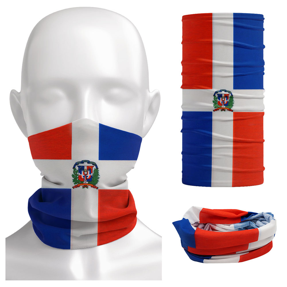 Headband Summer Knit - Dominica Bandana Bandeira Nacional Sem Costura