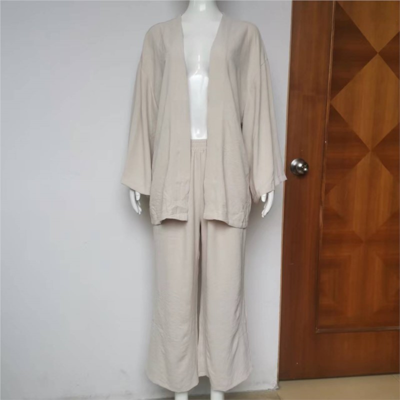Calças de linho feminino com m - Linen Pant Wide avaliação e preço
