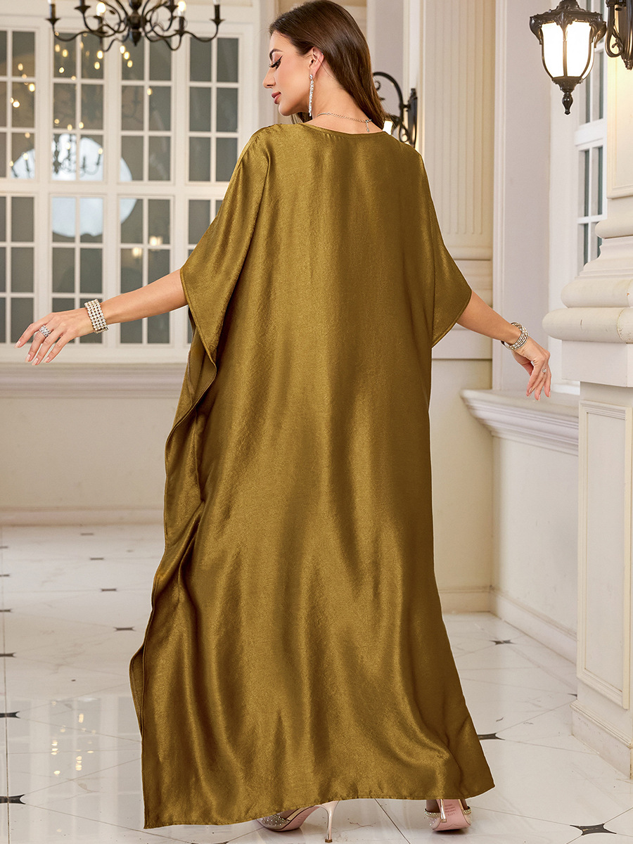 Caftans Longos Bordados para M - Cover Up Kaftan avaliação e preço